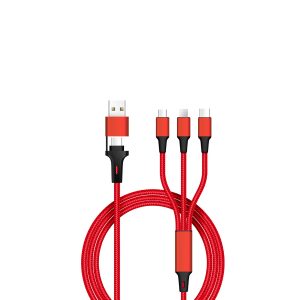 13657 5in1 Textile cable_Red 1
