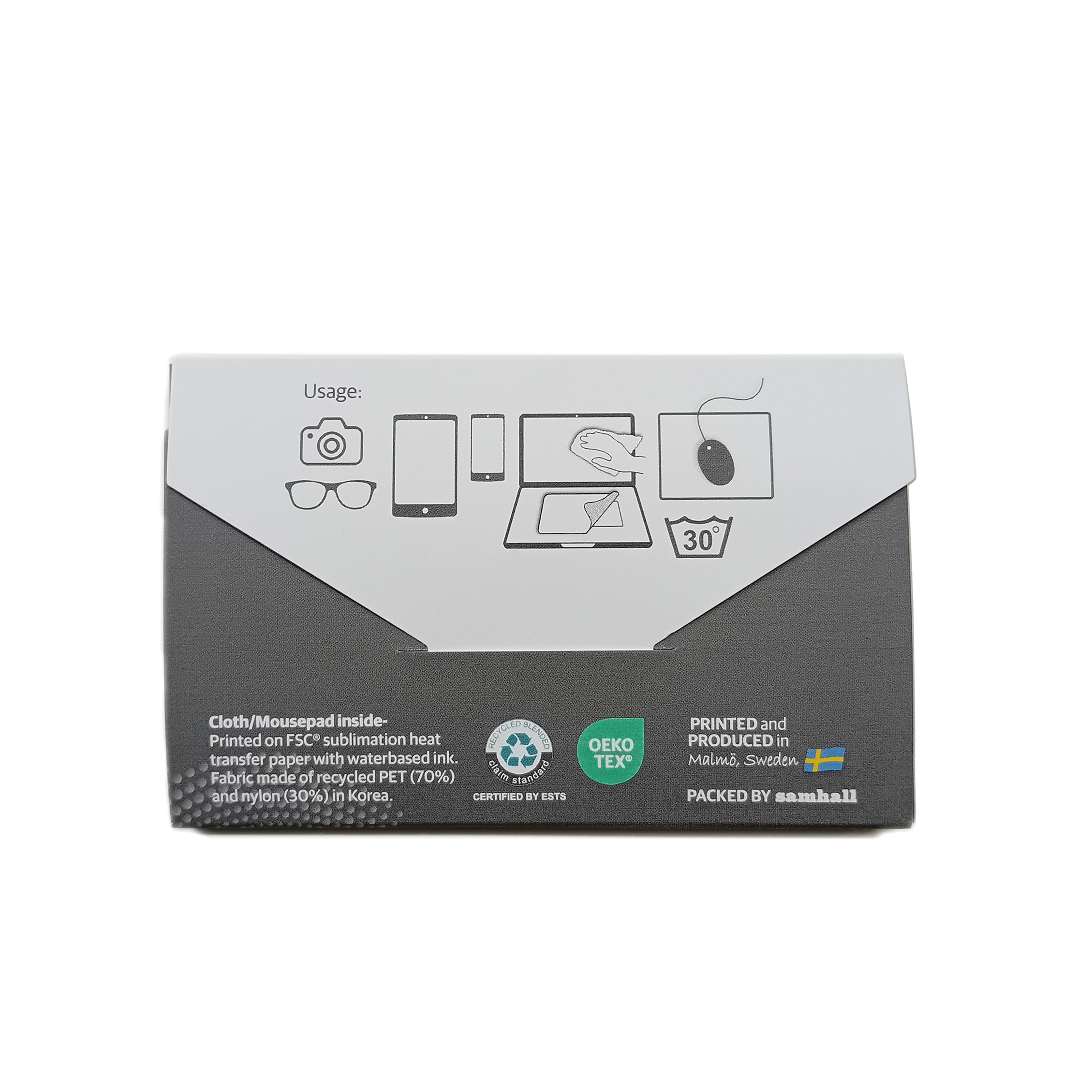 14160_R-PET Clean cloth_14160_kuvert_Back