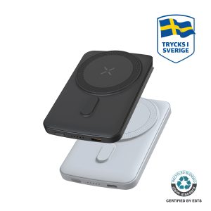 17052_MagBoost Wireless Powerbank 5000mAh_1_Black and white_Logo_SVE