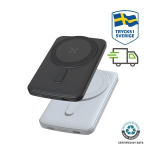 17052_MagBoost Wireless Powerbank 5000mAh_1_Black and white_Logo_SVE